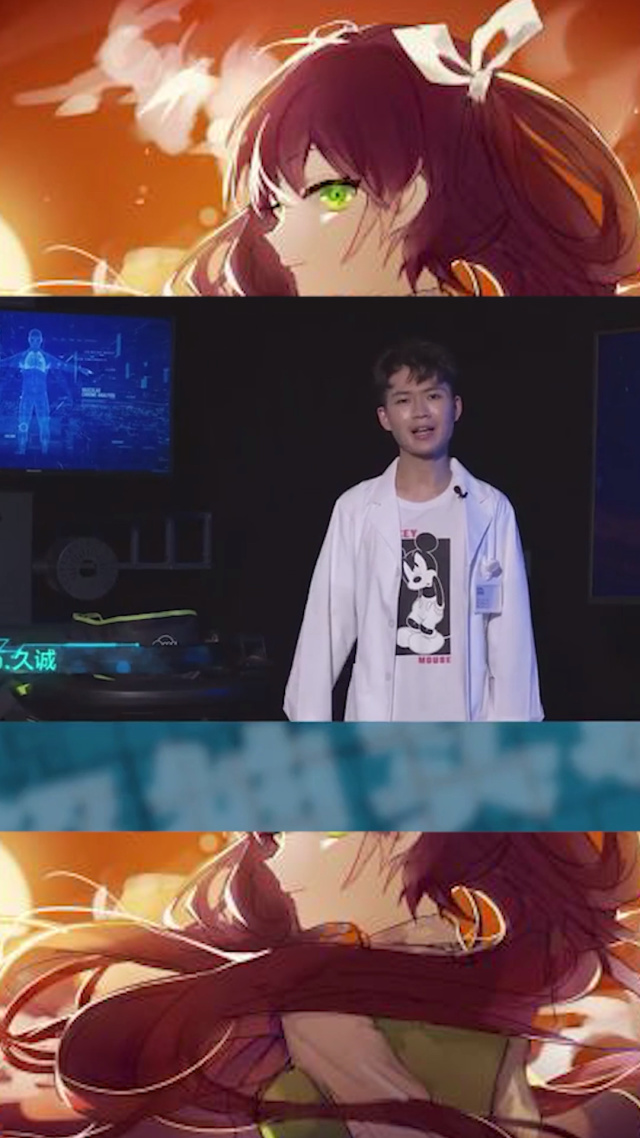 王者荣耀:科学带你看久诚有多强,单手露娜,神准干将