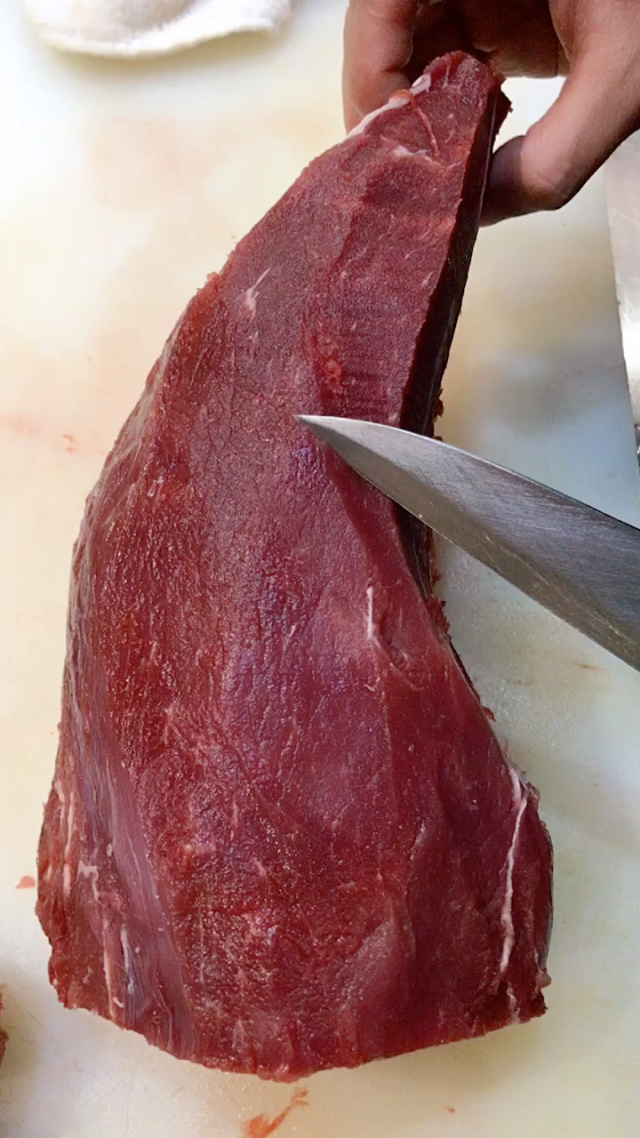做牛排的牛柳