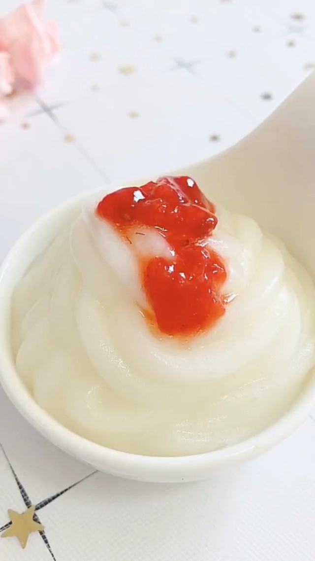 宝宝餐之草莓山药泥91